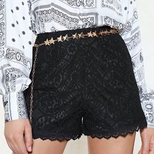 Gold Star Chain Belt